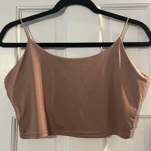 Pink/Nude Cropped Camisole Top